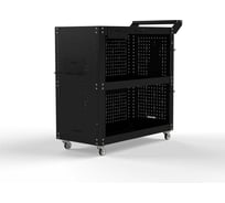 Тележка инструментальная ООО Металекс Тип 3 900x400x800 мм, 3 полки, черный 118415