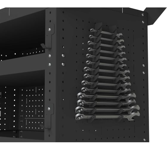 Тележка инструментальная ООО Металекс Тип 3 900x450x800 мм, 3 полки, серый 118404