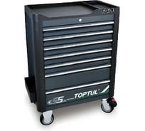 Тележка инструментальная TOPTUL 7 ящиков с набором инструментов, 340 предметов GE-34028