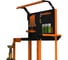 Тележка инструментальная ООО Металекс Тип 5 700x450x800 2-е полки, оранжево-черный 118462 10
