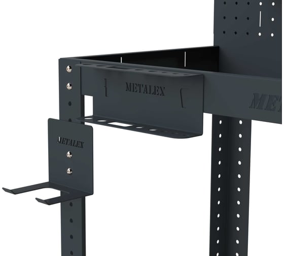 Тележка инструментальная ООО Металекс Тип 5 800x450x800 2-е полки, серый 118471
