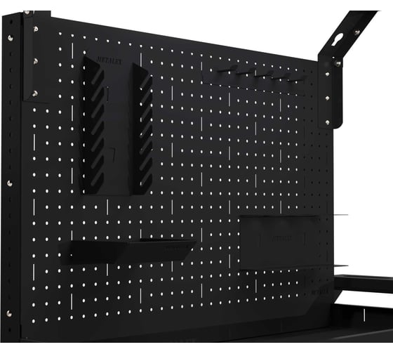 Тележка инструментальная ООО Металекс Тип 5 800x350x800 2-е полки, черный 118474
