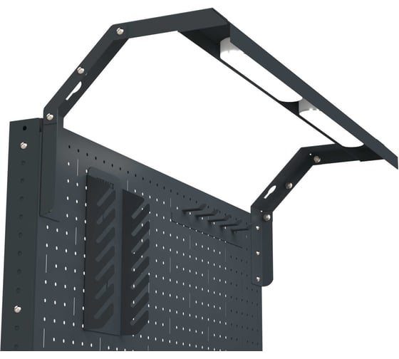 Тележка инструментальная ООО Металекс Тип 5 700x350x800 2-е полки, серый 118465