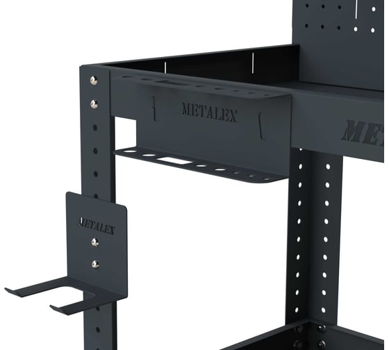 Тележка инструментальная ООО Металекс Тип 5 900x400x800 3 полки, серый 118513