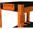 Тележка инструментальная ООО Металекс Metalex Тип 1А, 800x400x950, 3 полки, оранжево-черный 118616 11