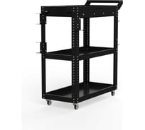 Тележка инструментальная ООО Металекс Metalex Тип 1А, 800x450x950, 3 полки, черный 118647