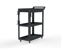 Тележка инструментальная ООО Металекс Metalex Тип 1А, 900x450x950, 3 полки, серый 118634