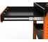 Тележка инструментальная ООО Металекс Metalex Тип 1А, 900x450x950, 4 полки, оранжево-черный 118660 2