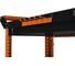 Тележка инструментальная ООО Металекс Metalex Тип 1А, 900x450x950, 4 полки, оранжево-черный 118660 5