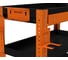 Тележка инструментальная ООО Металекс Metalex Тип 1А, 900x450x950, 4 полки, оранжево-черный 118660 11