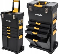Ящик-тележка для инструмента VOREL 3 секции 78736