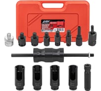 Молоток обратный с приспособлениями для снятия дизельных форсунок JBC 14 предметов JBC-914G13(64704)