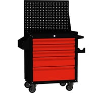 Тележка инструментальная ILIKPRO Вертикаль Премиум чёрно-красная SIDS-311.855.678.000.9005-3020