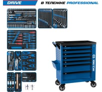 Набор инструментов KING TONY 251 предмет, DRIVE, в синей тележке 9G38-251MRVB