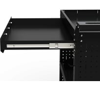 Тележка инструментальная ООО Металекс Metalex Тип 2А, 800x450x800, 3 полки, черный, 118753