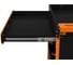 Тележка инструментальная ООО Металекс Metalex Тип 2А, 800x400x950, 3 полки, оранжево-черный, 118728 2