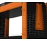 Тележка инструментальная ООО Металекс Metalex Тип 2А, 800x400x950, 3 полки, оранжево-черный, 118728 6