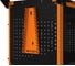 Тележка инструментальная ООО Металекс Metalex Тип 2А, 800x400x950, 3 полки, оранжево-черный, 118728 9