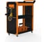 Тележка инструментальная ООО Металекс Metalex Тип 2А, 800x400x950, 3 полки, оранжево-черный, 118728 11