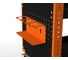 Тележка инструментальная ООО Металекс Metalex Тип 2А, 800x450x800, 3 полки, оранжево-черный, 118725 9
