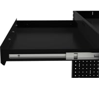 Тележка инструментальная ООО Металекс Metalex Тип 2А, 900x450x800, 2-е полки, черный, 118704