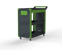 Тележка инструментальная ООО Металекс Тип 2А 800x400x800 3 полки (серо-зеленый) 118708