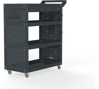 Тележка инструментальная ООО Металекс Metalex Тип 2А, 900x450x950, 4 полки, серый, 118778