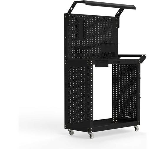 Тележка инструментальная ООО Металекс Metalex тип 6, 700х350х800, 2-е полки, черный, 118809 1