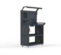 Тележка инструментальная ООО Металекс тип 6 800х450х800 3 полки (серый) 118851