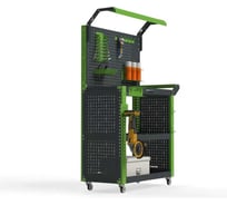Тележка инструментальная ООО Металекс Metalex тип 6, 800х400х800, 3 полки, серо-зеленый, 118820