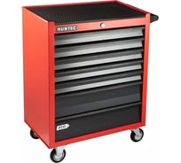 Тележка инструментальная RUNTEC ECO 7 ящиков, красная RTEC-7R