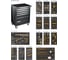 Тележка инструментальная RUNTEC 6 полочная Standart серая с комплектом инструмента, 273 предмета RT-HT273STD-6G 1