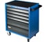 Тележка инструментальная 6 полочная RUNTEC ECO синяя RTEC-6B 2