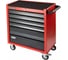 Тележка инструментальная 6 полочная RUNTEC ECO красная RTEC-6R 2