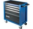 Тележка инструментальная 5 полочная RUNTEC Standart синяя RTSTD-5B 2