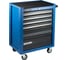 Тележка инструментальная 6 полочная RUNTEC Standart синяя RTSTD-6B 1