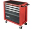 Тележка инструментальная 5 полочная RUNTEC Standart красная RTSTD-5R 2