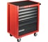 Тележка инструментальная 6 полочная RUNTEC Standart красная RTSTD-6R 1