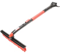 Телескопическая щетка для снега с силиконовой щетиной Zipower 72–92 см PM6708