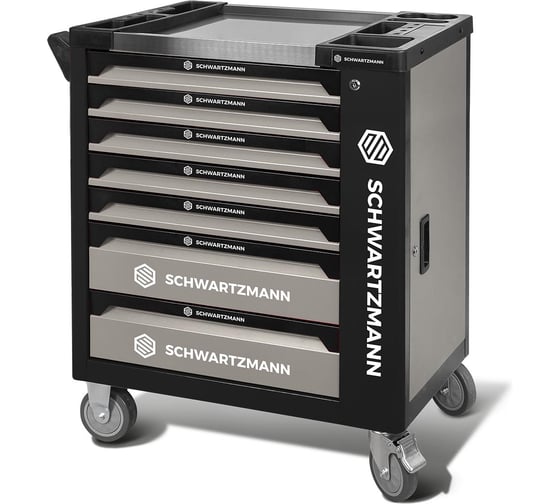 Набор ручных инструментов в стальной тележке Forcekraft 159 предметов FK-55313(63018) 1