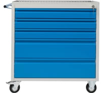 Тележка инструментальная 5 ящиков (Россия), Gigant GTTR-5