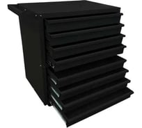 Тележка самосборная ILIKPRO Билли 80, 8 ящиков, чёрная 9005 SSB-80.855.678.9005