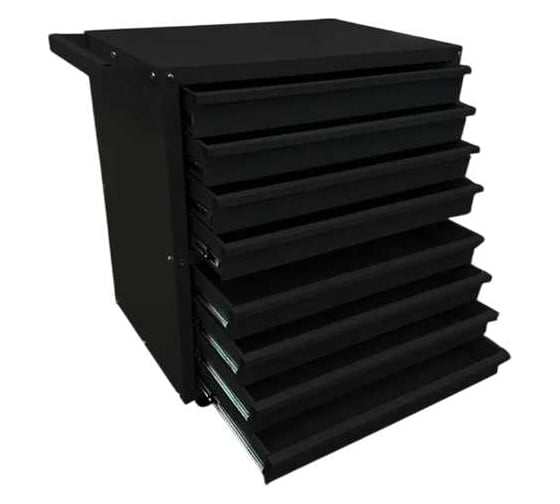 Тележка самосборная ILIKPRO Билли 80, 8 ящиков, чёрная 9005 SSB-80.855.678.9005 1