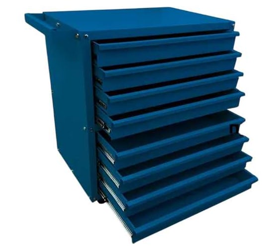Тележка самосборная ILIKPRO Билли 80, 8 ящиков, синяя 5010 SSB-80.855.678.5010 1