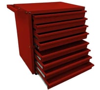 Тележка самосборная ILIKPRO Билли 80, 8 ящиков, красная 3020 SSB-80.855.678.3020