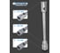 Ключ балонный двусторонний усиленный Partner 27x30 L-400мм PA-6772730(26841) 3