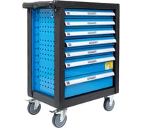 Тележка инструментальная 7 ящиков с набором инструментов 70 предметов, Gigant GTCS-70