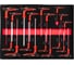 Набор ручных инструментов в стальной тележке EVERFORCE 258 предметов EF-55308(63446) 20