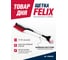 Щетка для снега телескопическая со скребком FELIX 75-94см 410000188 2