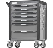 Тележка инструментальная NORDBERG 7 выдвижных ящиков, с системой защиты от опрокидывания, серая T7P(G)